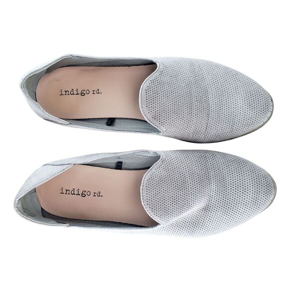 Indigo Rd Slip On Loafers Womens 7.5 Suede Shoes Boho - Picture 5 of 9